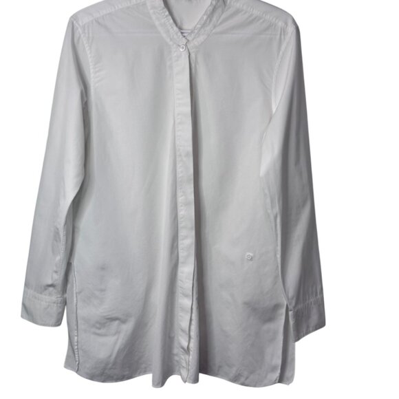 Helmut Lang with long sleeve button-down poet blouse size M - Picture 2 of 6